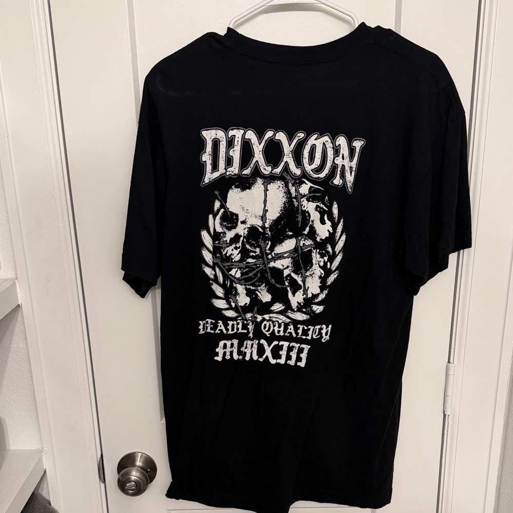 DIXXON Deadly Quality Black & White Graphic Men's Tee